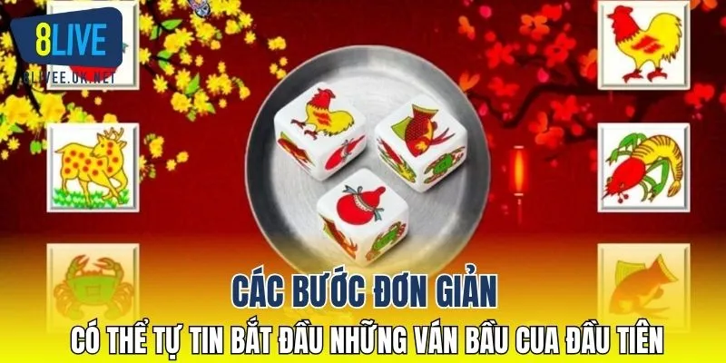 Các bước đơn giản có thể tự tin bắt đầu những ván bầu cua đầu tiên