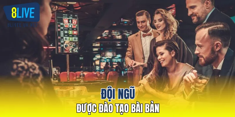Đội ngũ được đào tạo bài bản
