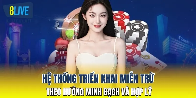 Hệ thống triển khai miễn trừ theo hướng minh bạch và hợp lý