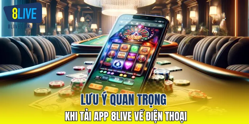 Lưu ý quan trọng trước khi tải app 8LIVE về điện thoại