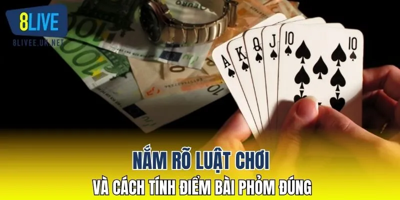 Nắm rõ luật chơi và cách tính điểm bài phỏm đúng