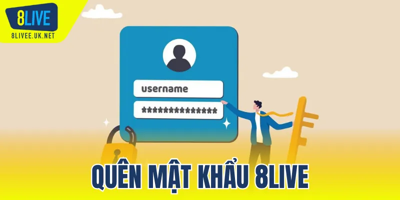 quên mật khẩu 8LIVE