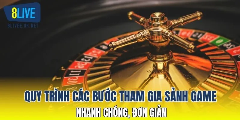 Quy trình các bước tham gia sảnh game nhanh chóng, đơn giản