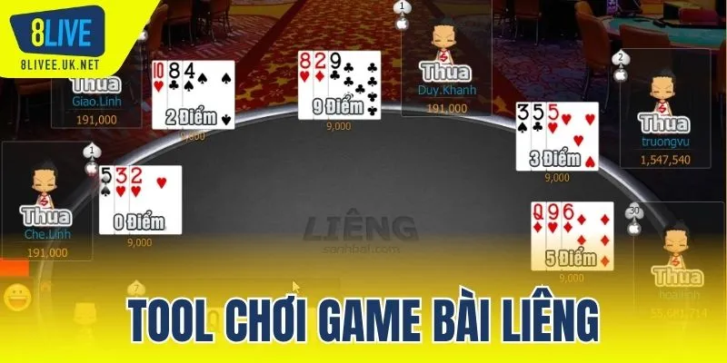 tool chơi game bài liêng